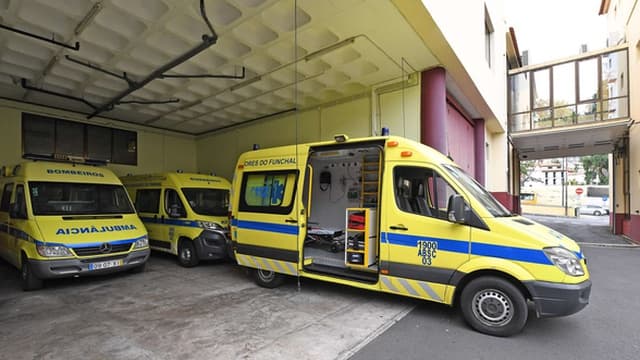 Colisão entre trotinete e viatura no Funchal