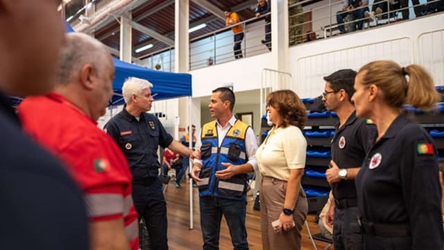 Exercício de Protecção Civil testa resposta a emergências na Ponta do Sol