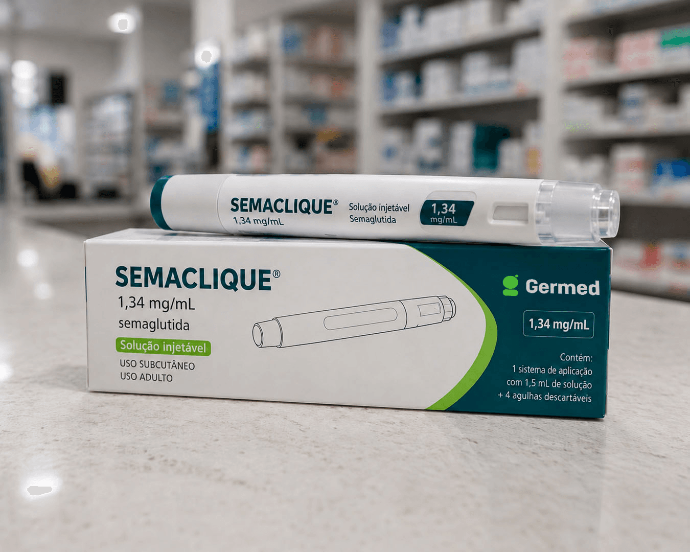 Segundo genérico da semaglutida em caneta recebe aval da Anvisa
