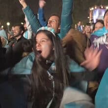 <![CDATA[ Adeptos celebram vitória da Argentina sobre a Argélia no Mundial'2026 ]]>