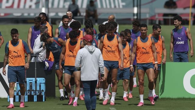 Último treino de Portugal em Palm Beach com todos disponíveis