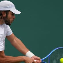 <![CDATA[ Jaime Faria apura-se pela primeira vez para a segunda ronda de Wimbledon ]]>