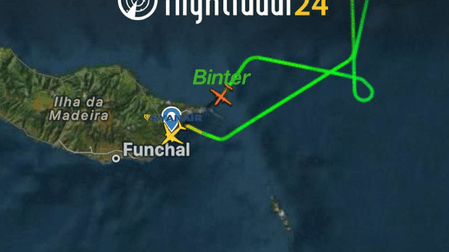 Voo da Binter regressa ao Funchal após duas tentativas falhadas de aterragem no Porto Santo