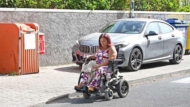 “Às vezes, a única coisa que eu queria era andar, mas não dá”