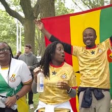 <![CDATA[ Adeptos do Gana comemoram vitória frente ao Panamá no Mundial'2026 ]]>