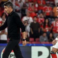 <![CDATA[ Bruno Lage partilha vídeos das bolas paradas no Benfica e destaca "excelentes executantes" ]]>