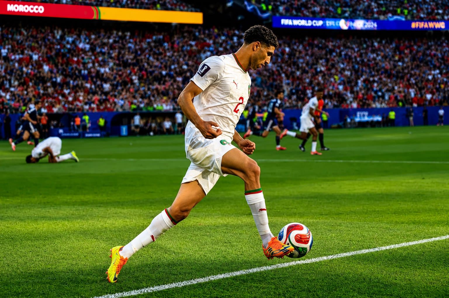 Marrocos vence Escócia e vira líder provisório de grupo com Brasil