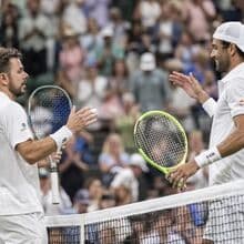<![CDATA[ Matteo Berrettini impõe-se a Wawrinka após 'maratona' superior a quatro horas ]]>