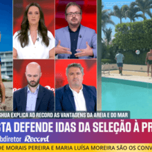 <![CDATA[ Vítor Pinto e os 'Beach Boys' da Seleção: «Boas vibrações da praia, mas não queremos ver em campo nenhum grão de areia» ]]>