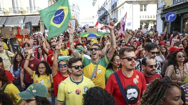 Brasileiros em Lisboa lutam pela "virada" na segunda volta