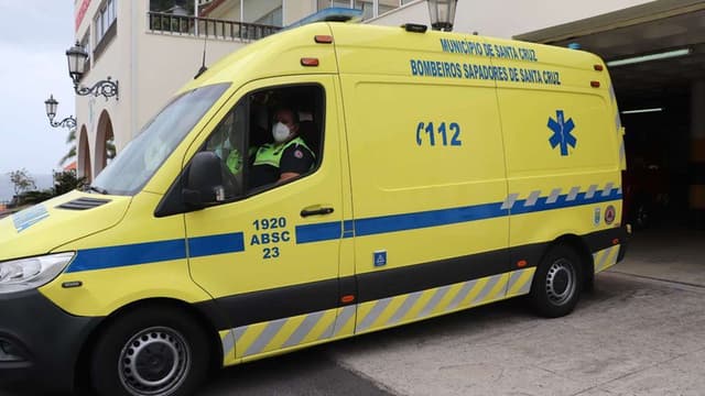 Capotamento em Gaula faz um ferido ligeiro