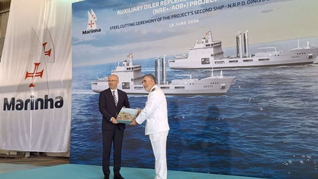 Segundo navio reabastecedor da Marinha já começou a ser construído na Turquia