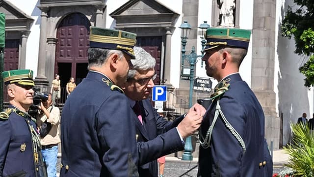 GNR na Madeira comemora aniversário com medalha de ouro e promessas de reforço de meios