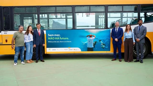 Alunos promovem defesa dos oceanos