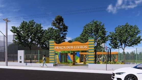 Projeto da Praça dos Livros entra na 2ª etapa de execução na Capital