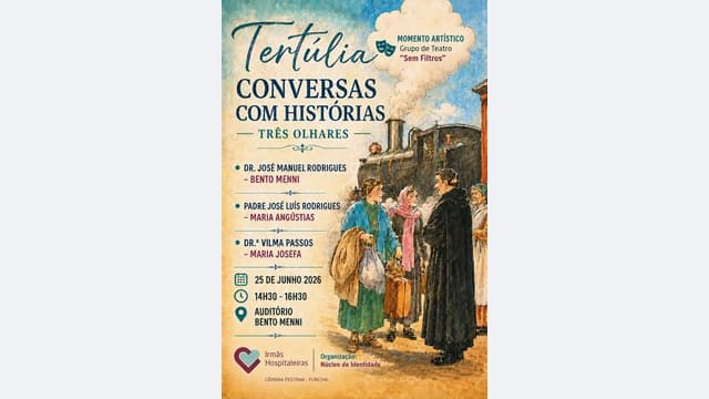 Casa de Saúde Câmara Pestana promove tertúlia