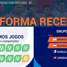 <![CDATA[ Argentina-Áustria: atuais campeões partem na frente e Messi pode fazer história ]]>