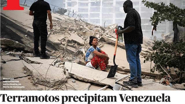 Tragédia na Venezuela em destaque nos principais jornais nacionais