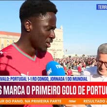 <![CDATA[ Éder analisa 1.ª parte do Portugal-RD Congo: «Tínhamos o jogo controlado» ]]>