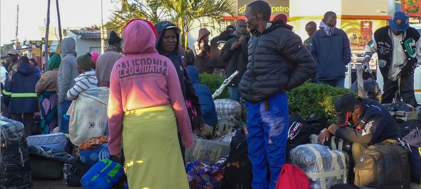 Dormiram ao relento na Maxixe e só querem voltar ao Malawi