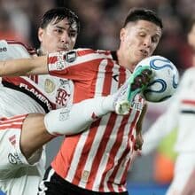 <![CDATA[ Flamengo empata com Estudiantes e leva decisão das 'meias' da Libertadores para o Maracanã ]]>