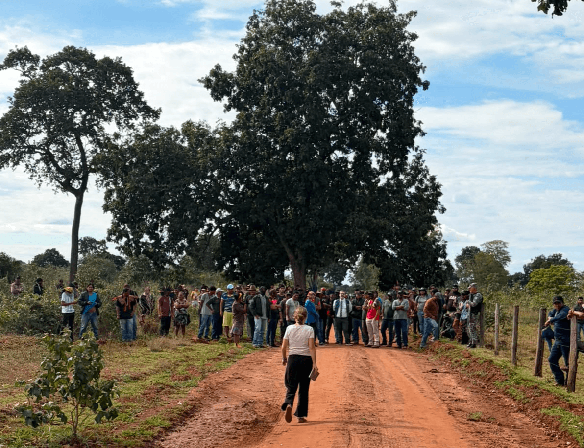 Indígenas liberam acesso à aldeia Buriti após reunião com Funai e MPI
