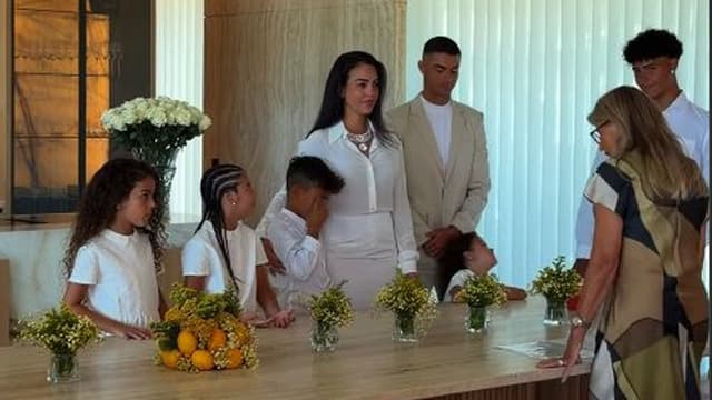 Vogue revela vídeo exclusivo do casamento de Ronaldo e Georgina