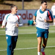 <![CDATA[ Sem pressa, mas com intensidade: o que se ouve no treino da Seleção ]]>