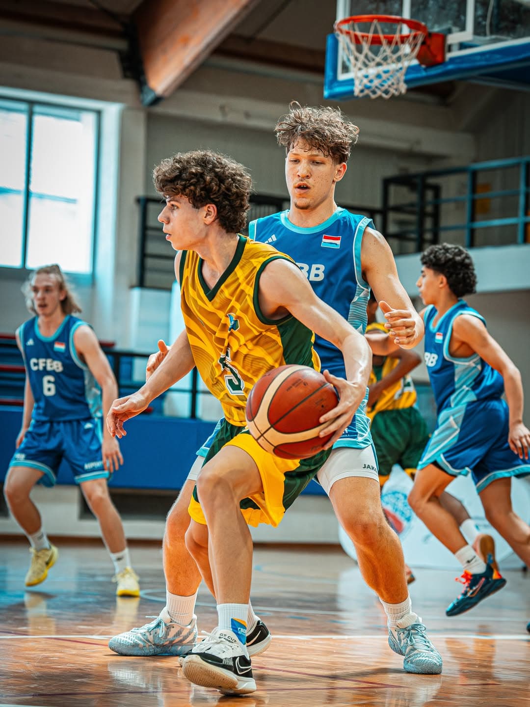 Time de Ponta Porã encerra campanha no mundial escolar de basquete em 15º lugar