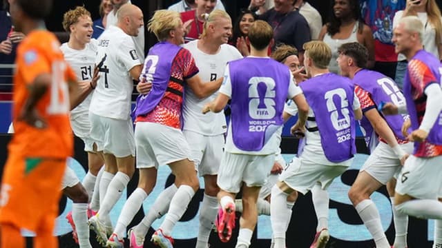 Noruega vence Costa do Marfim e marca encontro com Brasil nos 'oitavos'