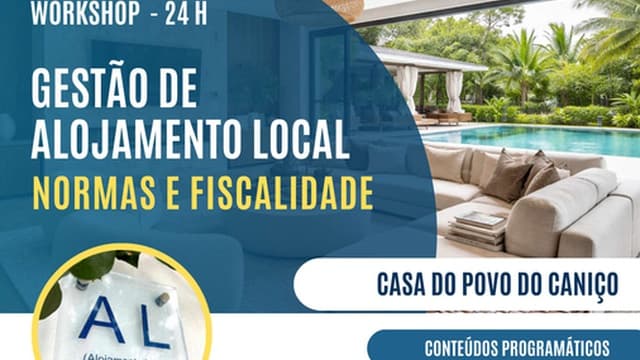 ACAPORAMA leva formação em alojamento local ao Caniço