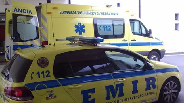 Despiste de carro provoca um ferido ligeiro na Ponta de Sol