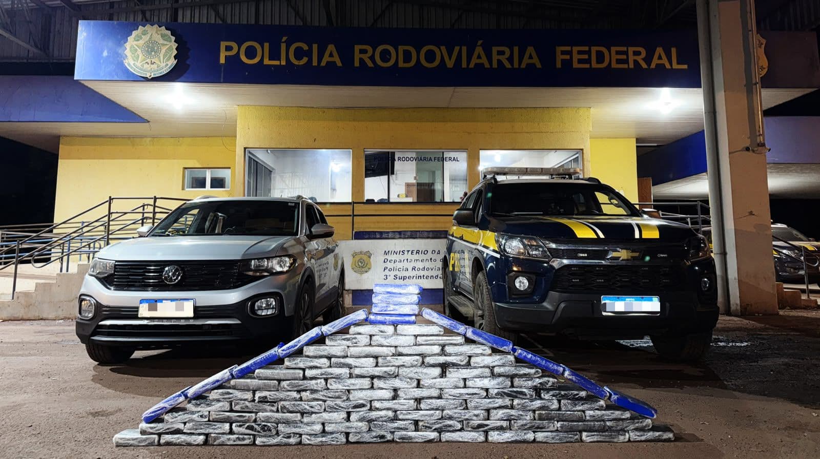 Militar usa consulta do neto como desculpa para traficar 96 kg de cocaína