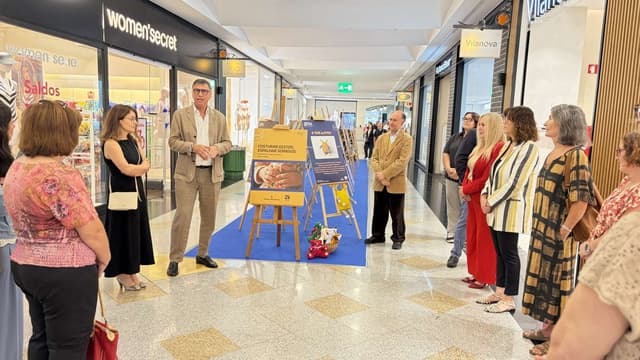 DTIM inaugura exposição solidária no Madeira Shopping
