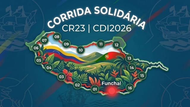 'Infante' percorre Caminho Real 23 em estafeta solidária pela Venezuela
