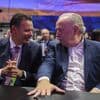 Santana chegou à meia-noite ao congresso do PSD para defender Montenegro