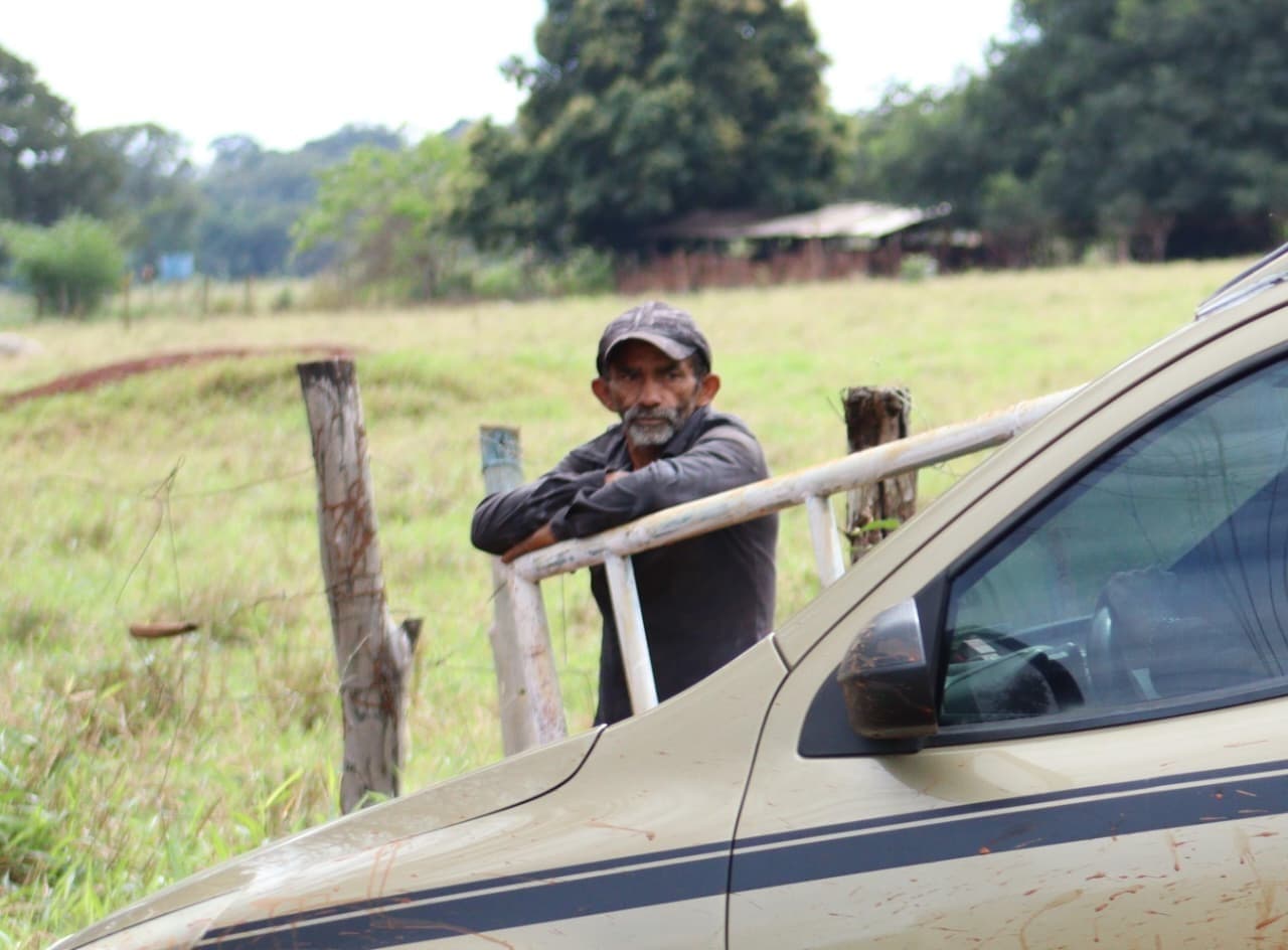 Preso por assassinato de caseiro fingiu não saber de nada e ajudou nas buscas