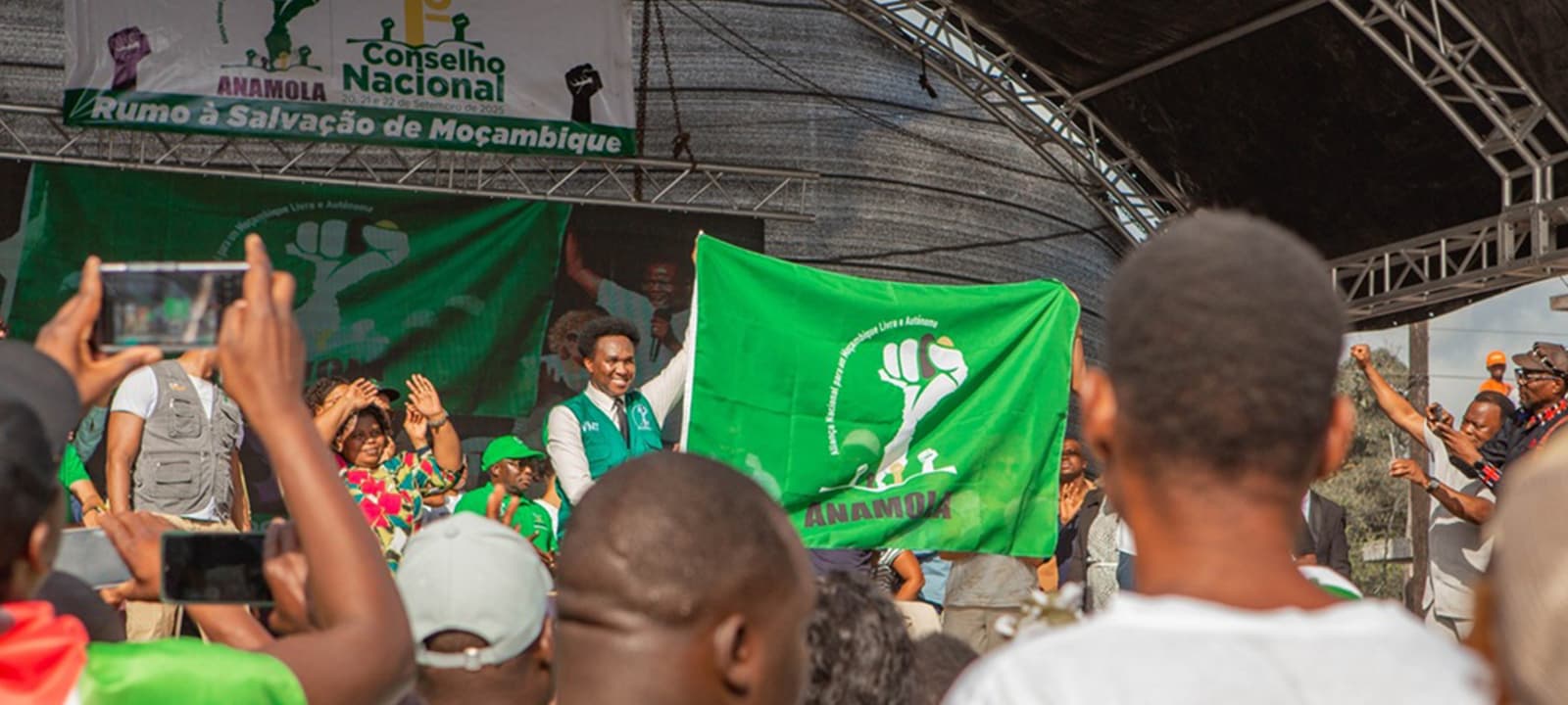 Venâncio Mondlane eleito e empossado presidente da ANAMOLA