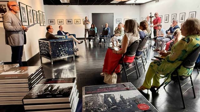 Comunidade luso-canadiana acolheu apresentação do livro de Daniel Bastos
