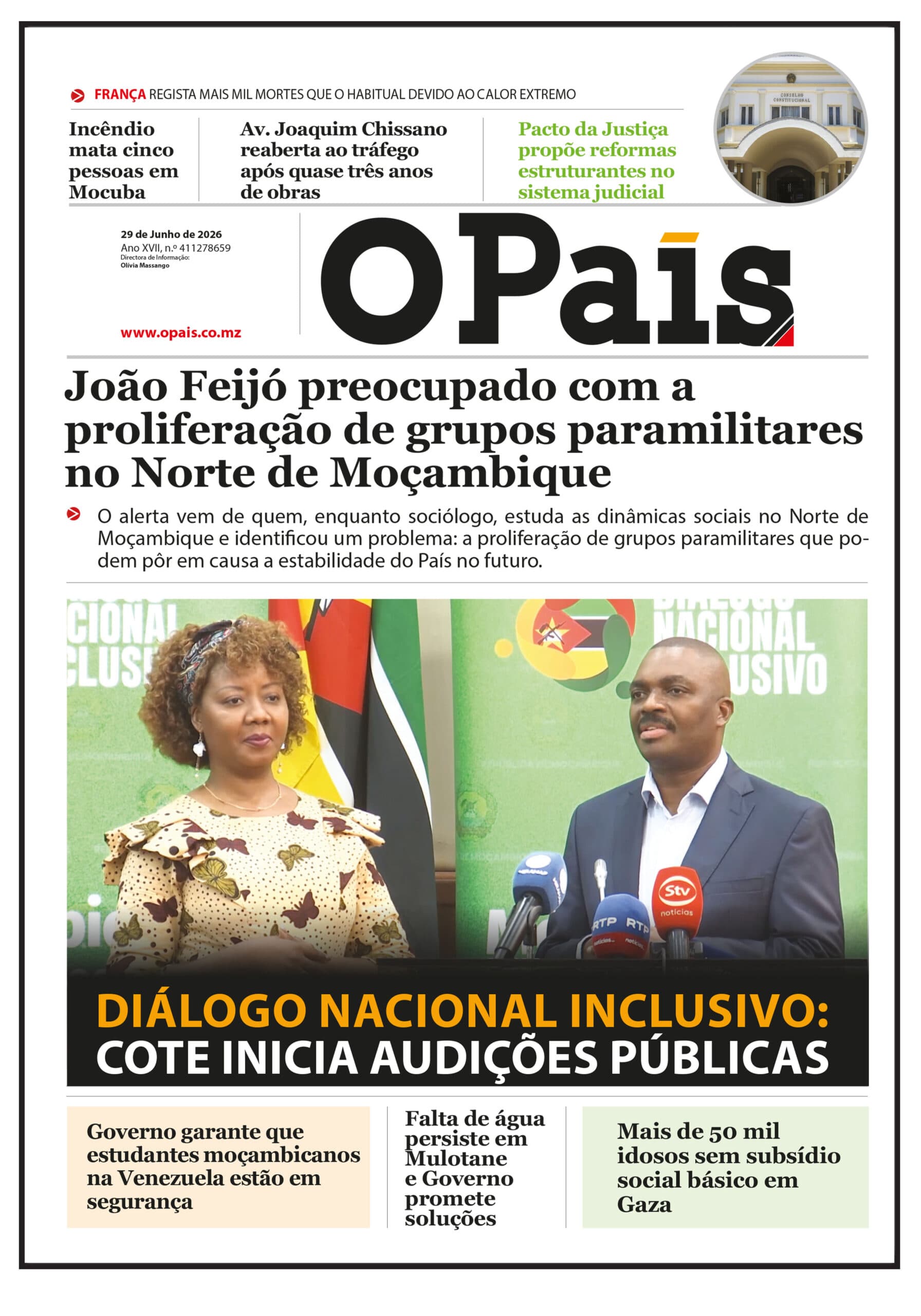 CAPA DO JORNAL 29.06.2026