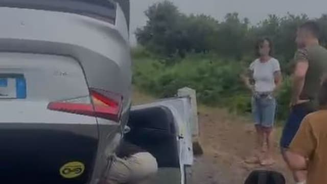 Turista adormece ao volante e capota carro no Fanal