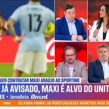 <![CDATA[ Bruno Fernandes: «Acho que o Maxi Araújo pode efetivamente sair do Sporting» ]]>