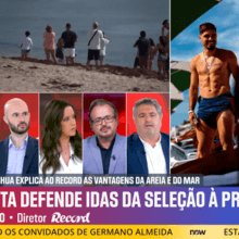 <![CDATA[ «Se Portugal ganhar, a praia será muito bem vista, mas se perder... a culpa será das conchas» ]]>