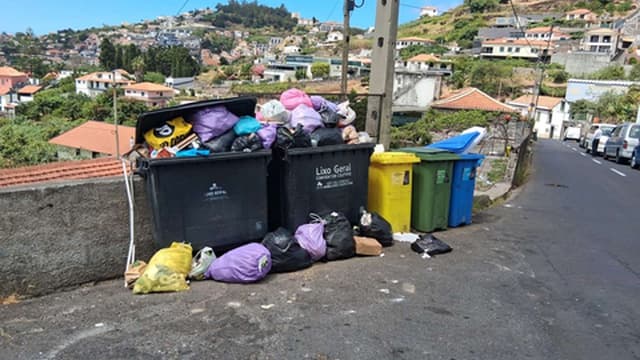 Luís Filipe Santos denuncia recolha de lixo insuficiente em Santo António