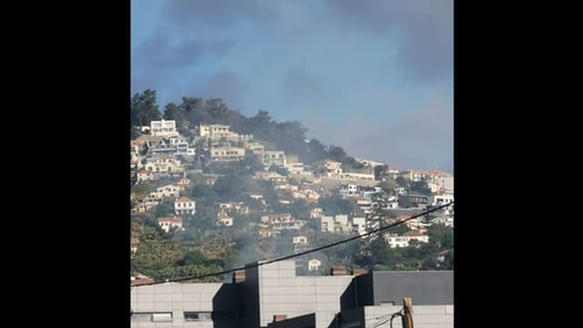 Reacendimento em Santo António mobiliza bombeiros