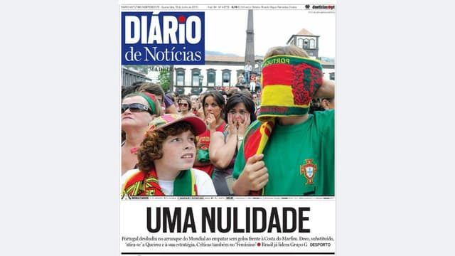 Portugal com arranque ‘ameno’ no Mundial há 16 anos