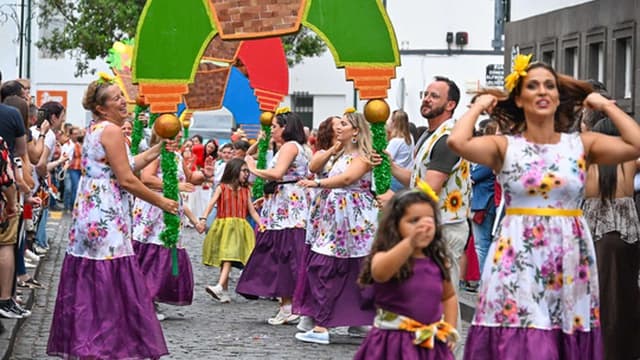 Marchas de São João animaram Santa Cruz