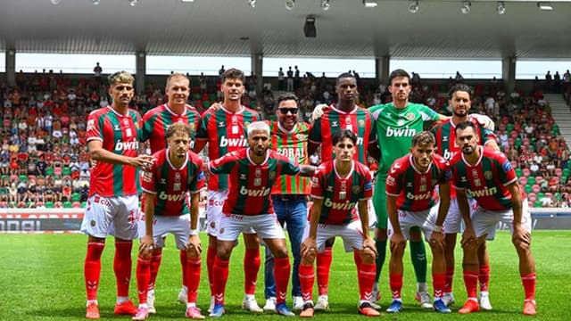 Marítimo sem alterações no 'onze' para o duelo em Famalicão
