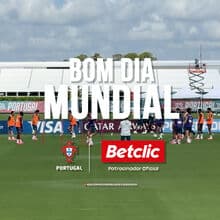 <![CDATA[ Bom dia Mundial: da cara fechada de Rúben Dias na conferência à boa-disposição no treino ]]>