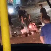 Acidente entre motocicleta e ônibus deixa trânsito lento na Ceará